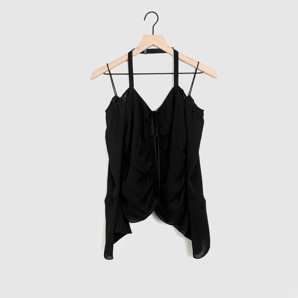 Silk Black Women's Top
